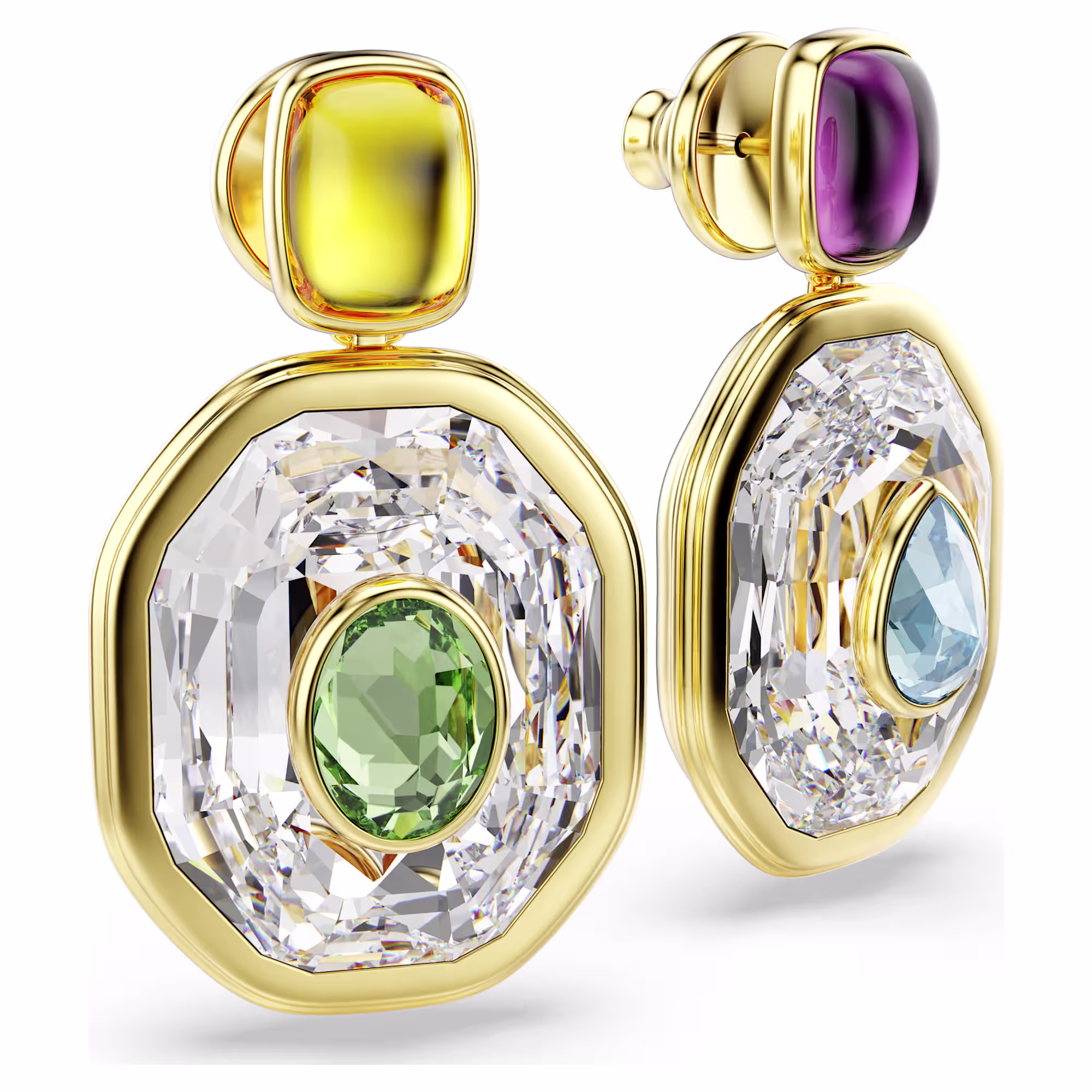 Chroma drop earrings